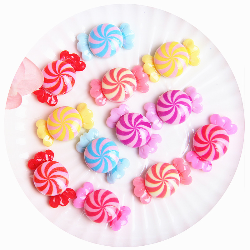 Art And Craft Autumn - 10 ชิ้น Kawaii ฤดูใบไม้ร่วงเรซิ่น Alpine Candy