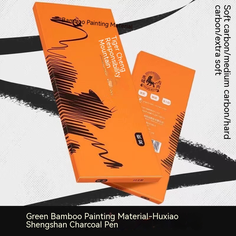Sketching Charcoal Set - ดินสอถ่านร่างสีดำชุดวาดรูปไม้แบสวูด10แพ็คชุดวาดภาพดินสอศิลปินสำหรับผู้เริ่มต้นศิลปิน