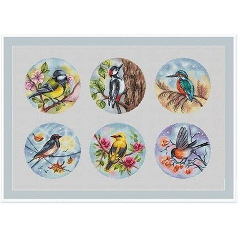 Art Craft Hobbies - 5725 ชุดปักครอสติส Cross Stitch ภาพวาด 14ct