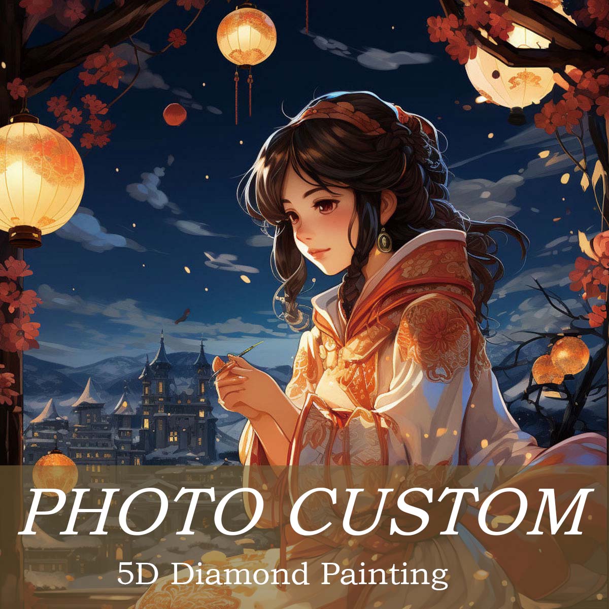 Art And Craft Exclusives - งานศิลปะเพชร 5D แบบกำหนดเองสำหรับผู้ใหญ่ พร้อมลวดลายตัวละครพิเศษที่ปรับแต่งได้