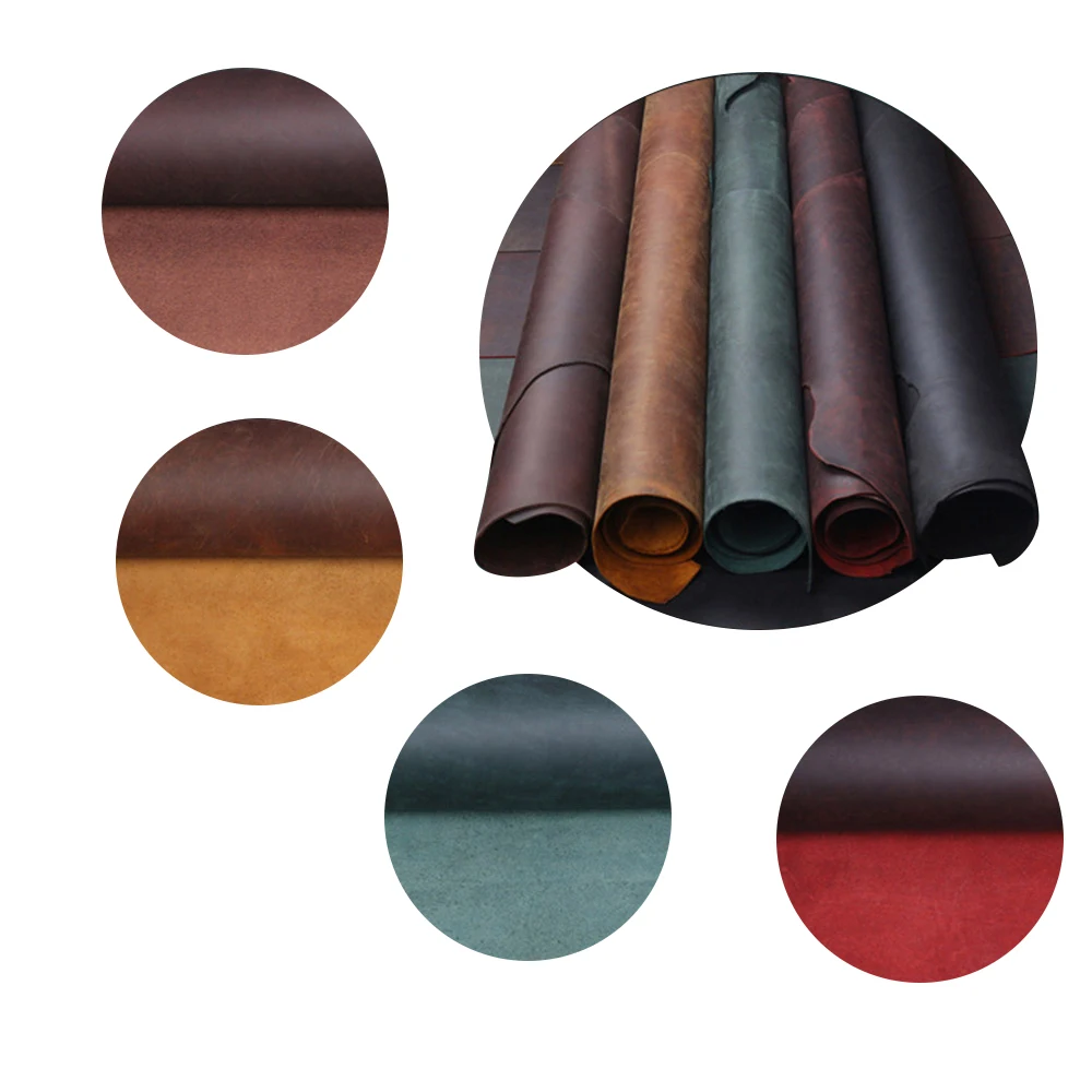 Art Craft Horse - Full GRAIN น้ํามันกระป๋อง Crazy Horse Cowhide