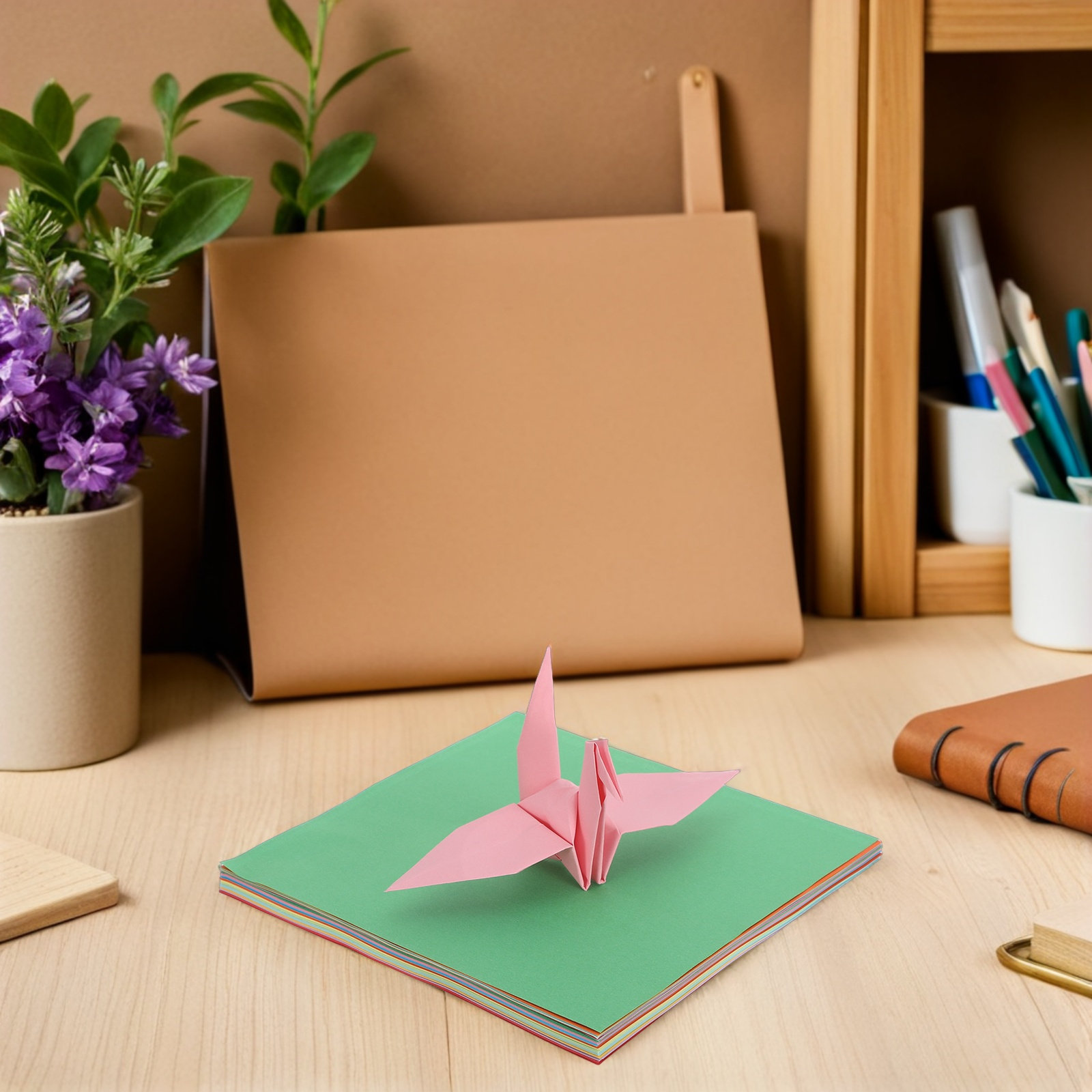 กระดาษพับโอริกามิ 300 แผ่น สีส - Art Craft Easy With Paper บทวิจารณ์และราคา
