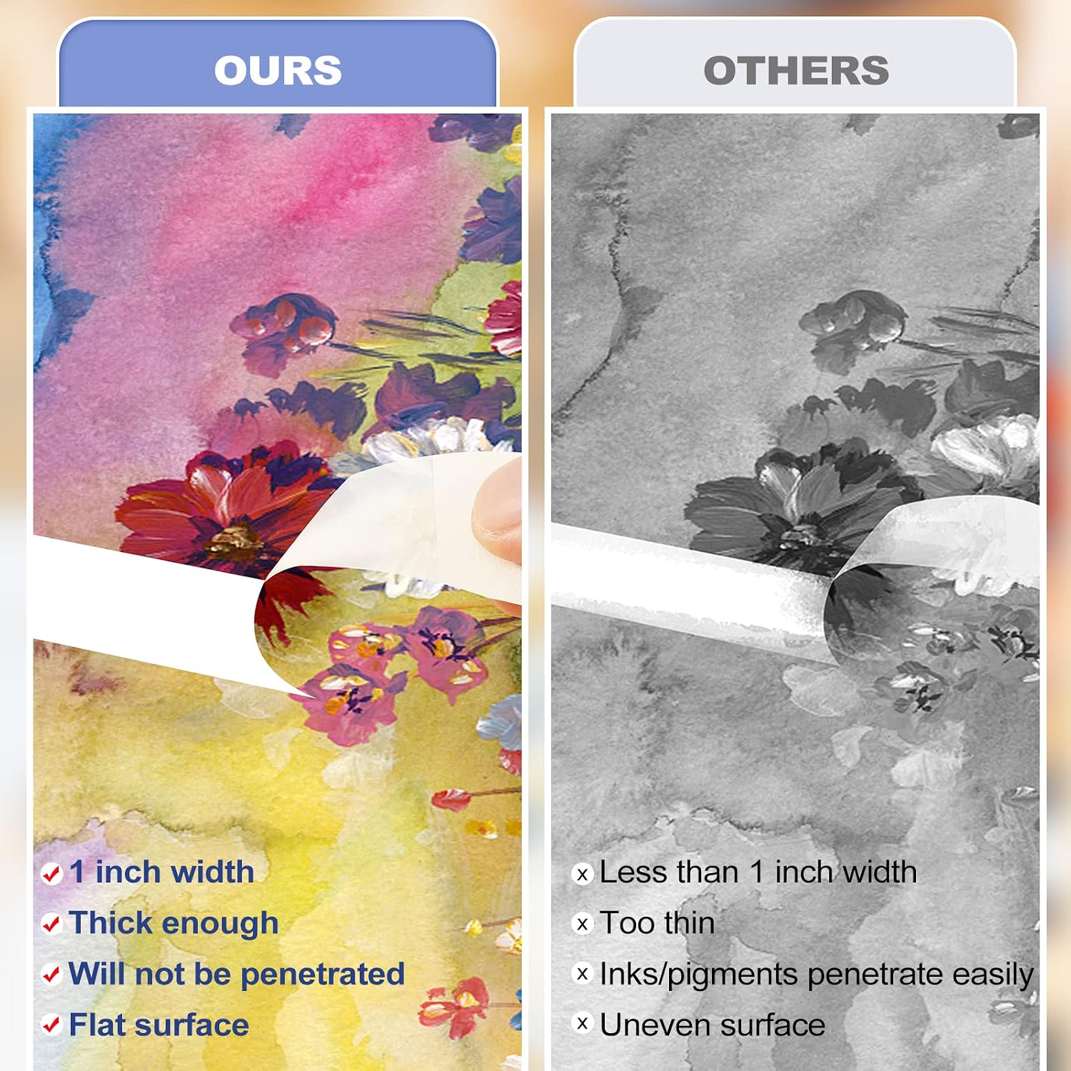 เทปปิดที่สีเบจ 8 ชิ้น เทปสำหรั - Art Craft Easy With Paper บทวิจารณ์และราคา