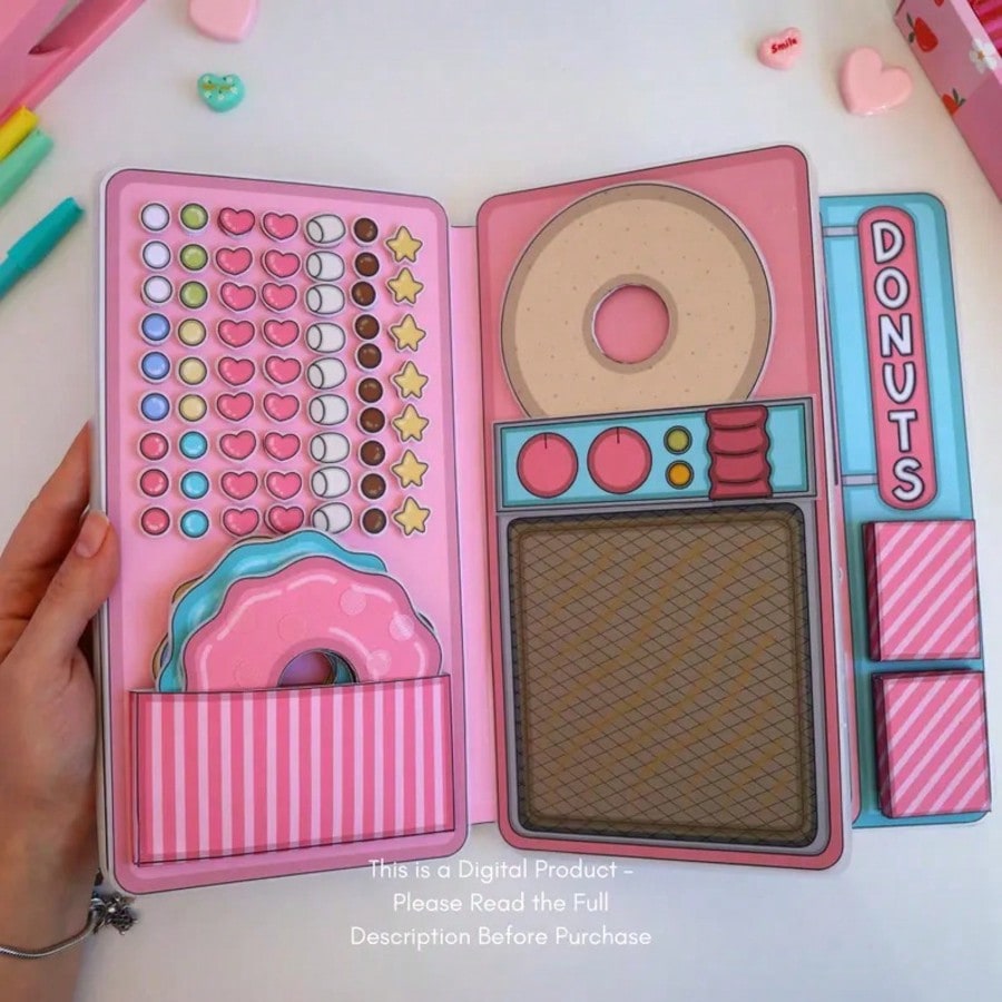 ชุดของเล่นจำลองร้านโดนัท, หนัง - Art Craft House Making บทวิจารณ์และราคา