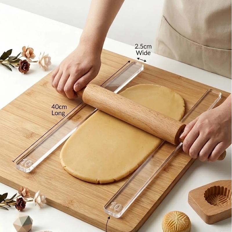 ไม้บรรทัดอะคริลิก 2 ชิ้น ขนาด  - Art Craft Clay บทวิจารณ์และราคา