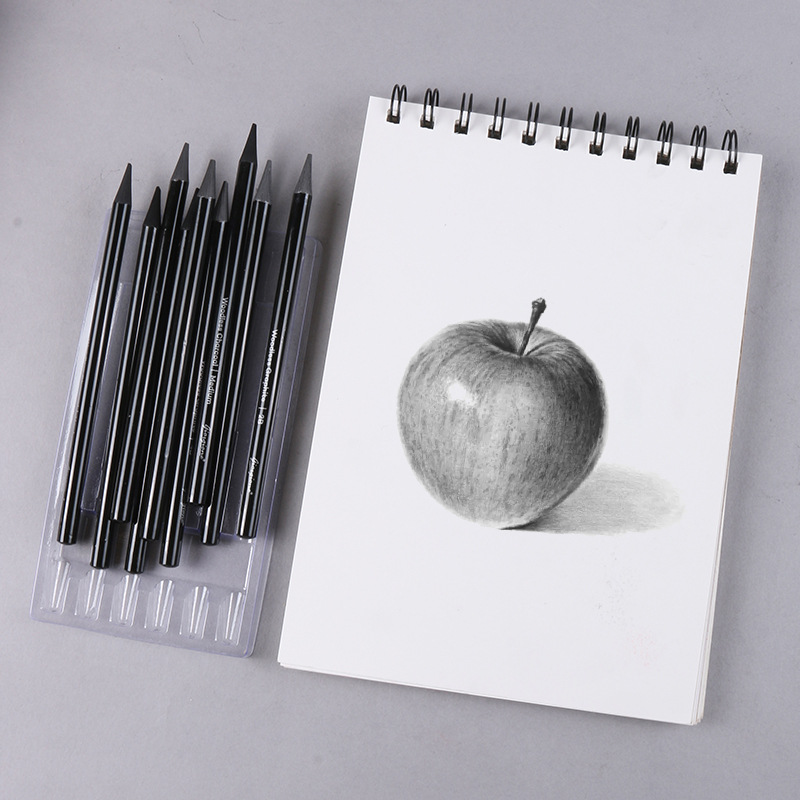 ชุดดินสอเขียนแบบคาร์บอนกราไฟต์ - Sketching Charcoal Set บทวิจารณ์และราคา