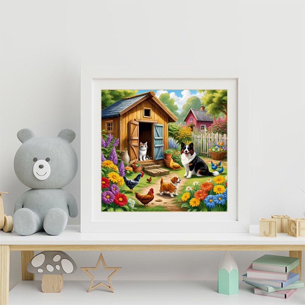 ชุดงานฝีมือภาพวาดเพชร DIY ลายบ - Art Craft Hobbies บทวิจารณ์และราคา