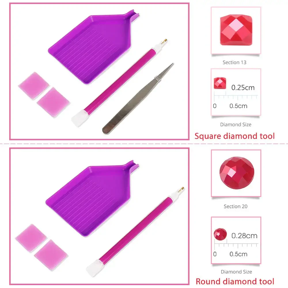 ชุดงานฝีมือภาพวาดเพชร DIY ลายบ - Art Craft Hobbies บทวิจารณ์และราคา