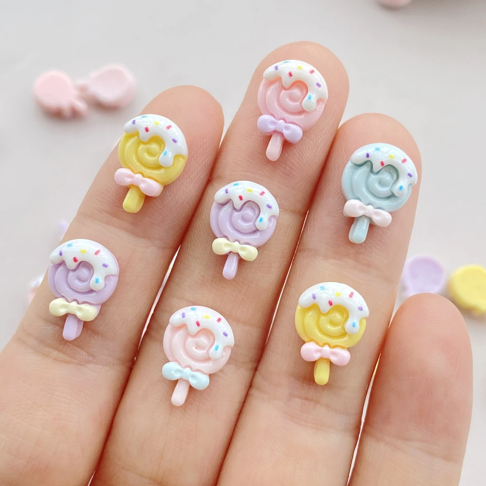 30pcs เรซิ่นที่มีสีสัน 3D MINI - Art Craft Ice Cream บทวิจารณ์และราคา