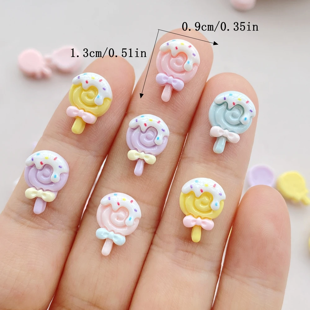 30pcs เรซิ่นที่มีสีสัน 3D MINI - Art Craft Ice Cream บทวิจารณ์และราคา