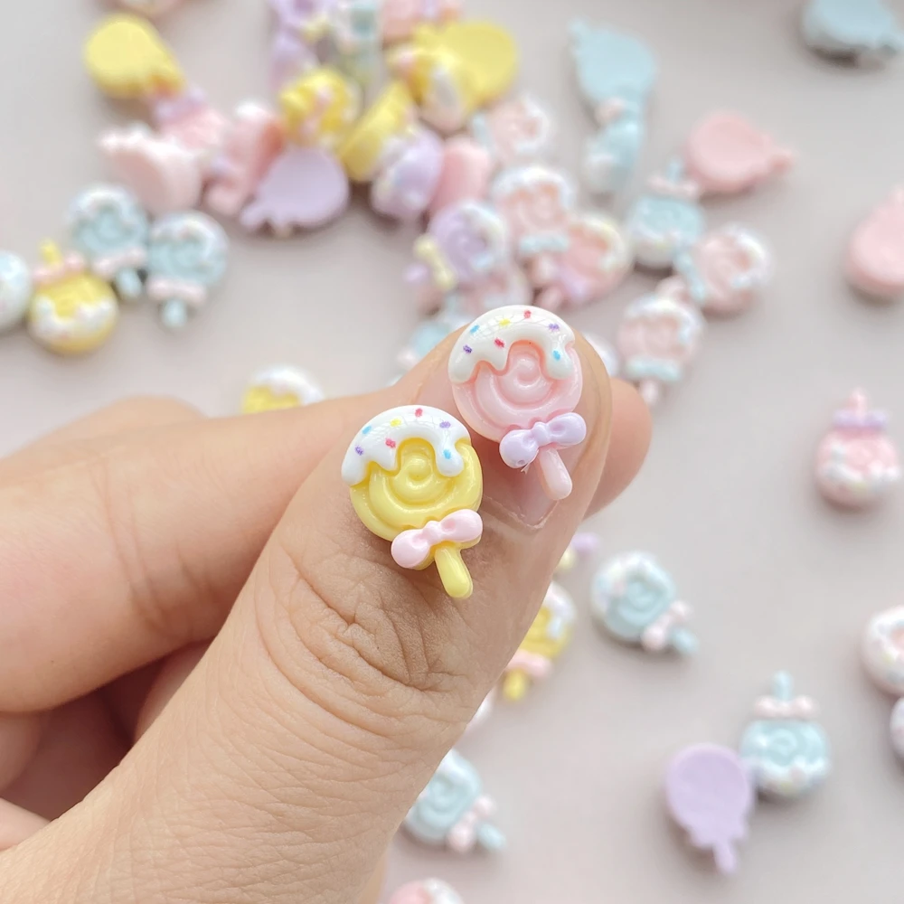 30pcs เรซิ่นที่มีสีสัน 3D MINI - Art Craft Ice Cream บทวิจารณ์และราคา