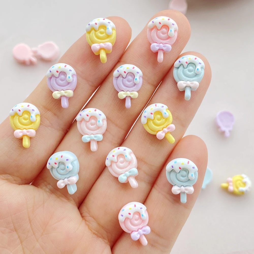 30pcs เรซิ่นที่มีสีสัน 3D MINI - Art Craft Ice Cream บทวิจารณ์และราคา