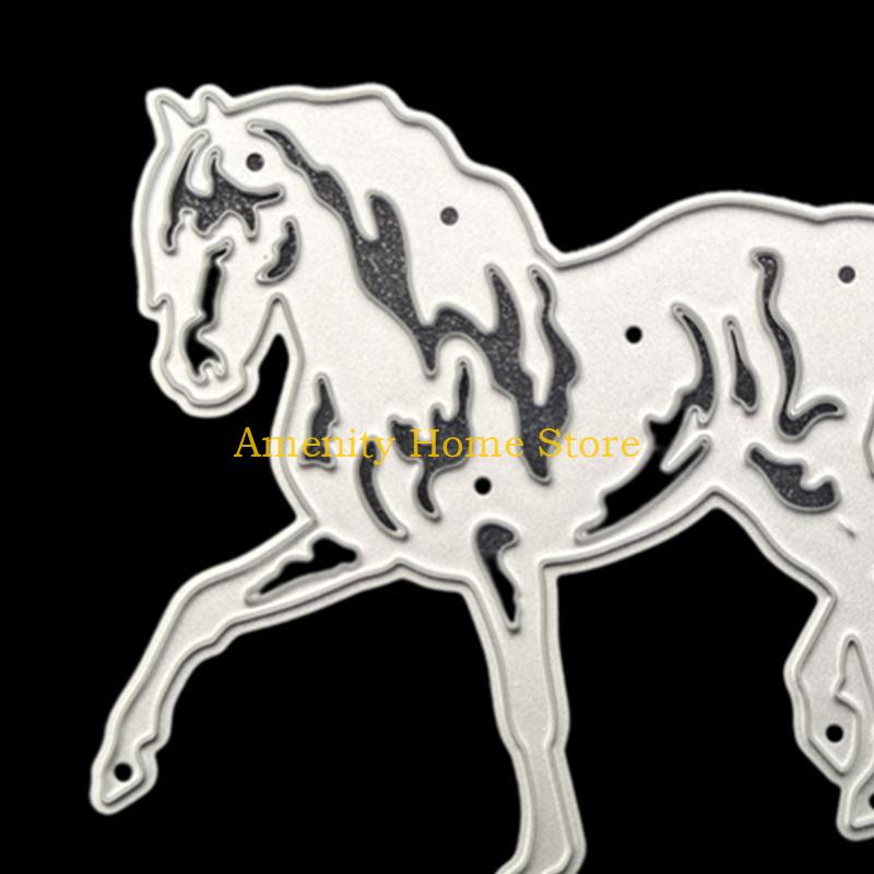 F26C ประณีตม้าตัด Die Stencil  - Art Craft Horse บทวิจารณ์และราคา