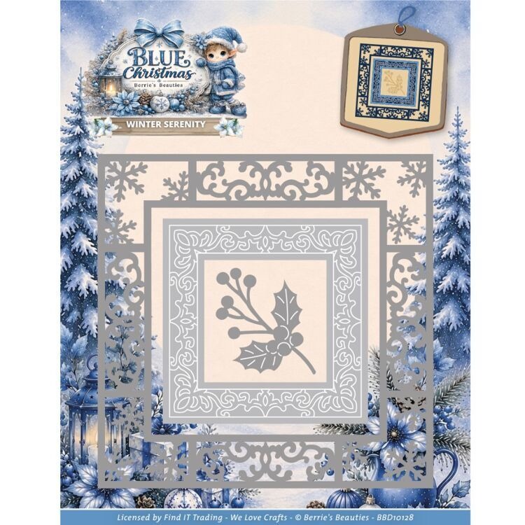 บลูคริสต์มาส วินเทอร์เซเรนิตี้ - Stencil Cutting Plotter บทวิจารณ์และราคา
