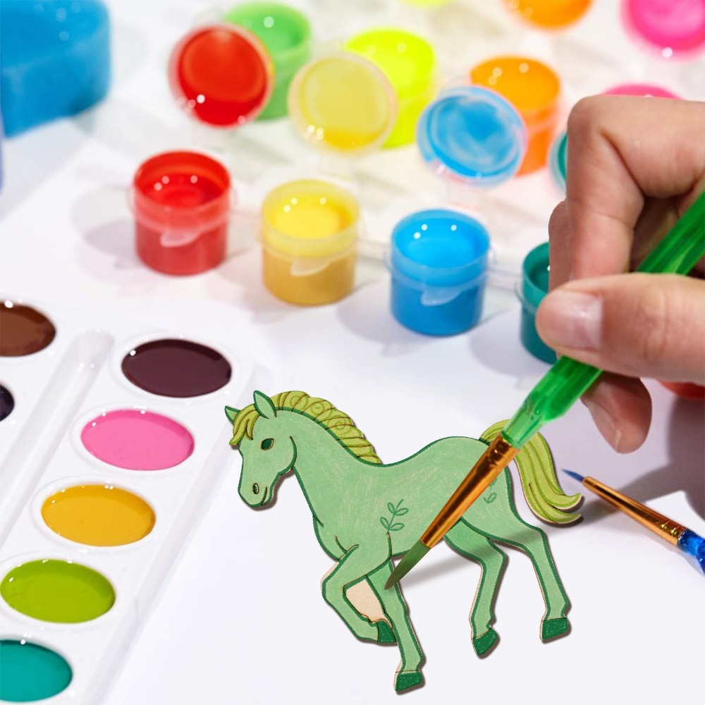 ชุดงานฝีมือไม้รูปม้า 24 ชิ้น แ - Art Craft Horse บทวิจารณ์และราคา