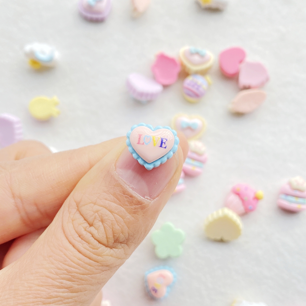 30pcs เรซิ่นที่มีสีสัน 3D น่าร - Art Craft Ice Cream บทวิจารณ์และราคา
