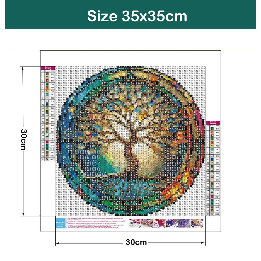 ภาพโมเสกเพชรใหม่ ทิวทัศน์เหนือ - Art Craft Optical บทวิจารณ์และราคา
