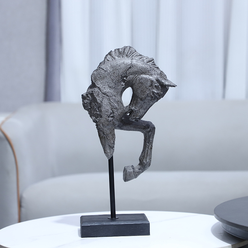 งานฝีมือเรซิ่น รูปปั้นม้าโบราณ - Art Craft Horse บทวิจารณ์และราคา