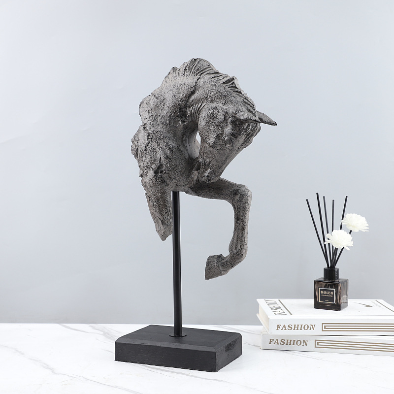 งานฝีมือเรซิ่น รูปปั้นม้าโบราณ - Art Craft Horse บทวิจารณ์และราคา