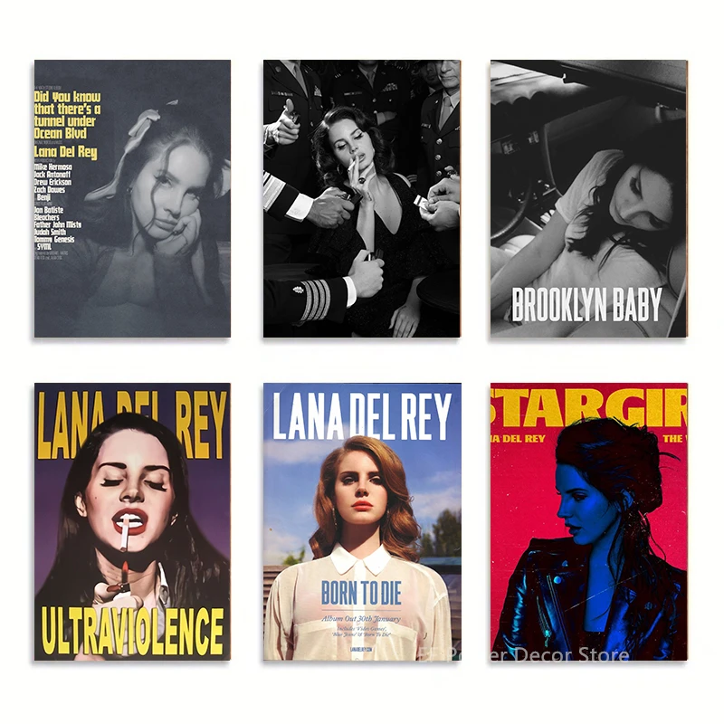 Lizzy Grant Lana Del Rey โปสเต - Art Craft Kitchen บทวิจารณ์และราคา