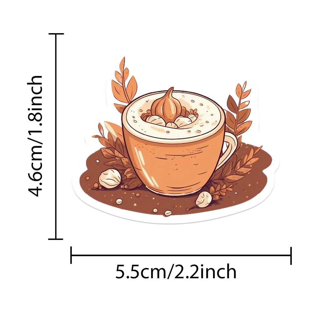 สติกเกอร์น่ารักลายฤดูใบไม้ร่วง - Art And Craft Autumn บทวิจารณ์และราคา