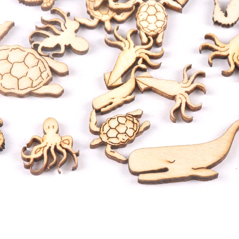 20Pcs 25-40Mmทะเลเต่า/ม้า/ปลาว - Art Craft Horse บทวิจารณ์และราคา