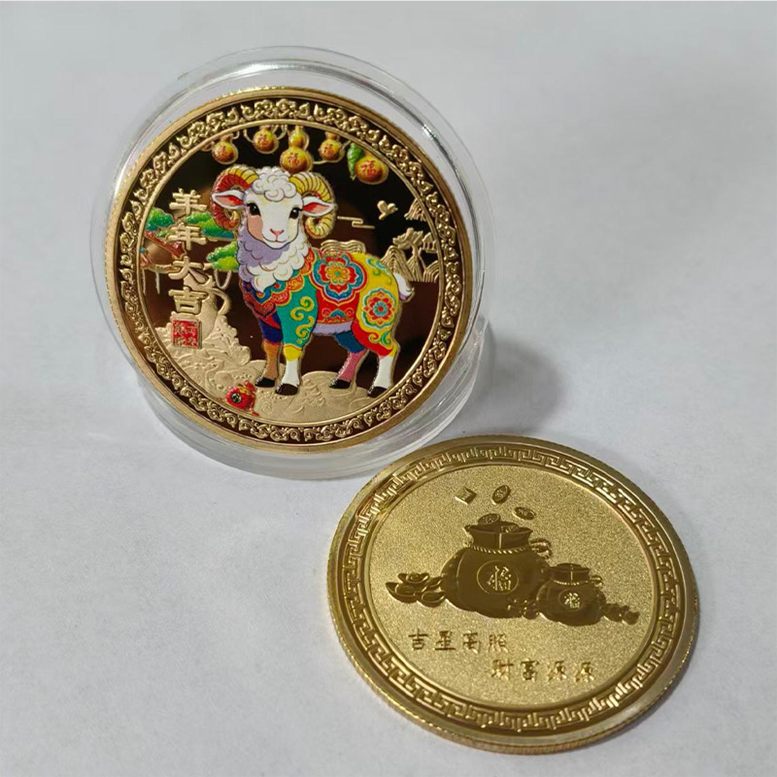 เหรียญที่ระลึกปีแพะ 2027 เหรีย - Art Craft Display บทวิจารณ์และราคา