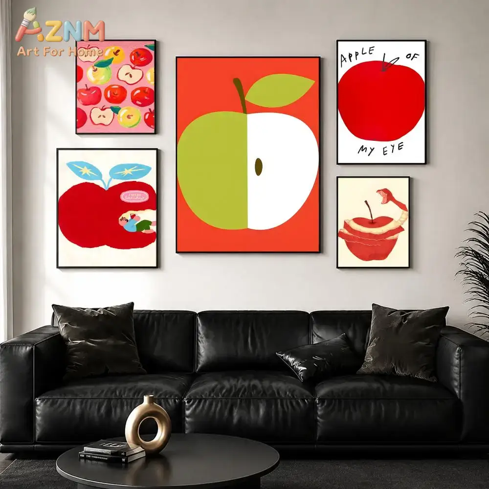AZNM น่ารักแอปเปิ้ลแดงการ์ตูนผ - Art Craft Kitchen บทวิจารณ์และราคา