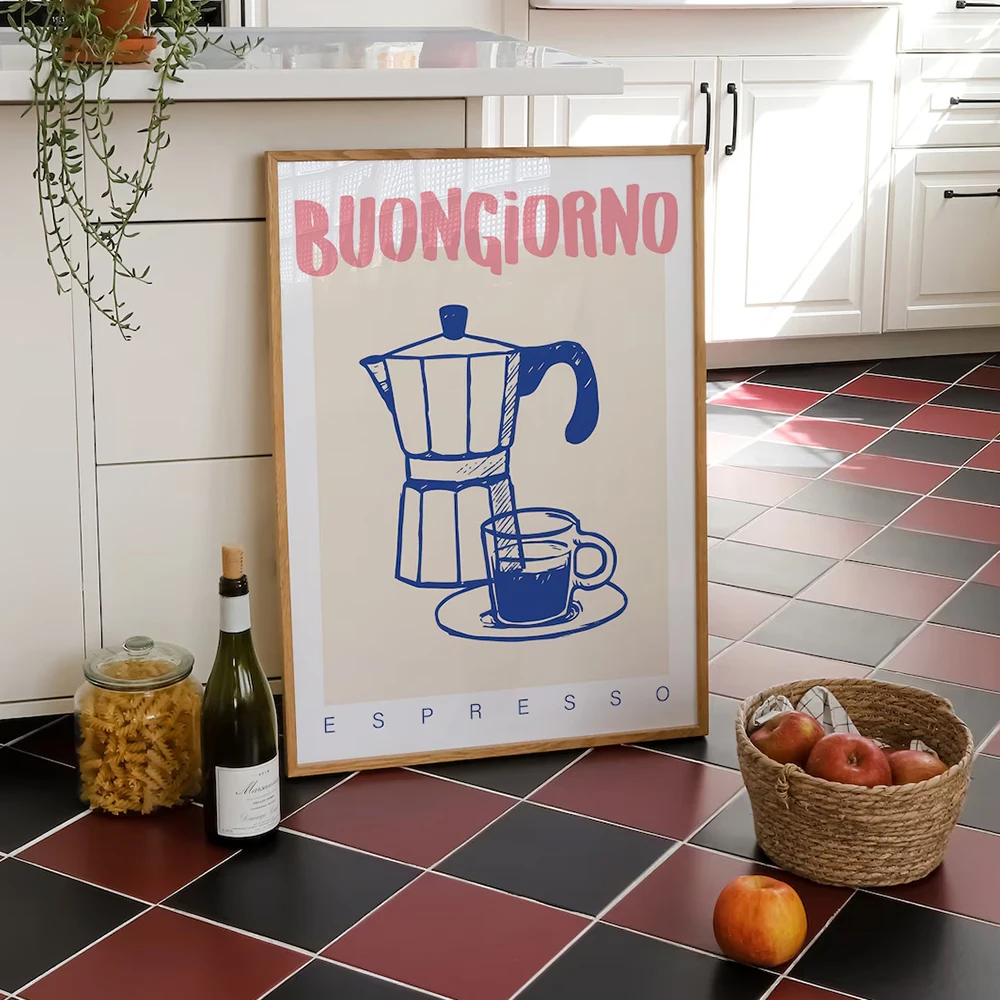 โมเดิร์นกาแฟ Espresso Wall Art - Art Craft Kitchen บทวิจารณ์และราคา