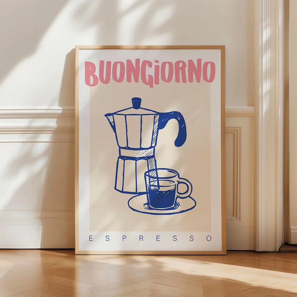 โมเดิร์นกาแฟ Espresso Wall Art - Art Craft Kitchen บทวิจารณ์และราคา