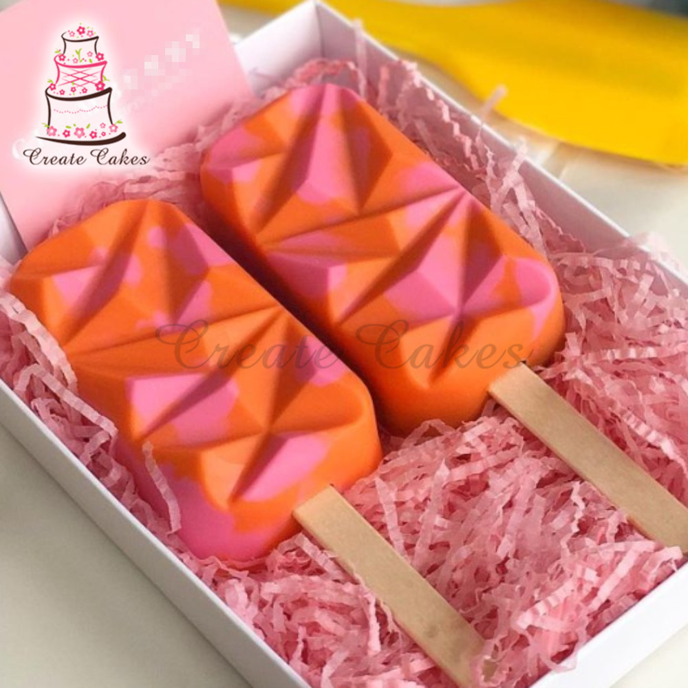 รูปร่างต่างๆ Ice Cream ซิลิโคน - Art Craft Ice Cream บทวิจารณ์และราคา