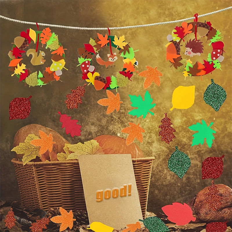 ชุดงานฝีมือทำพวงหรีดฤดูใบไม้ร่ - Art And Craft Autumn บทวิจารณ์และราคา