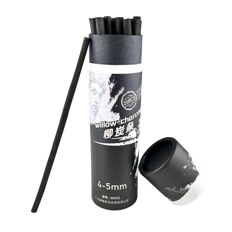 25PCS Vine Charcoal Sticks, Wi - Sketching Charcoal Set บทวิจารณ์และราคา