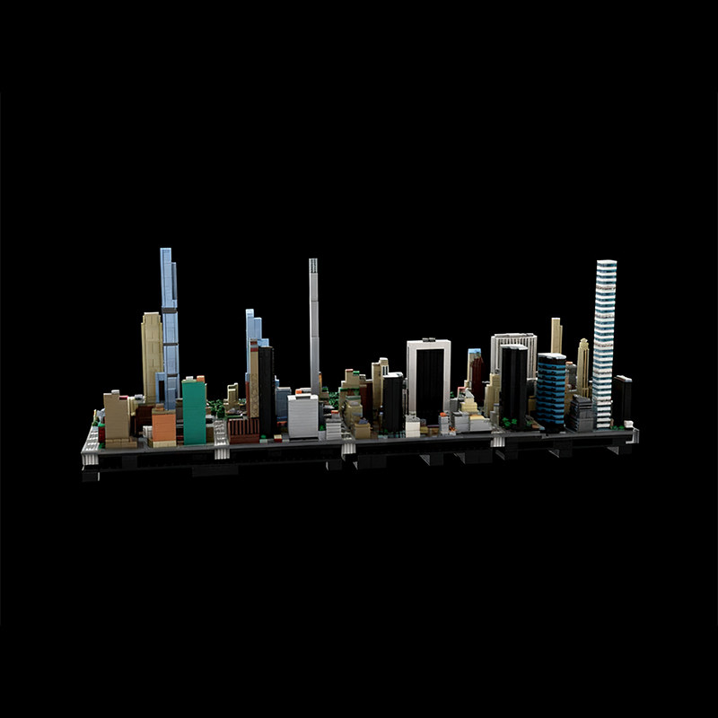 4313 ชิ้น MOC Central Park Bil - Art Craft Nyc บทวิจารณ์และราคา