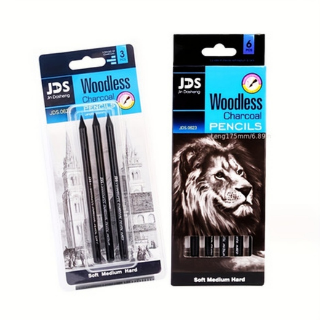 ชุดดินสอถ่านระดับมืออาชีพ เนื้ - Sketching Charcoal Set บทวิจารณ์และราคา