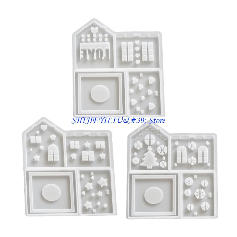 E21F บ้านซิลิโคนแม่พิมพ์เรซิ่น - Art Craft House Making บทวิจารณ์และราคา