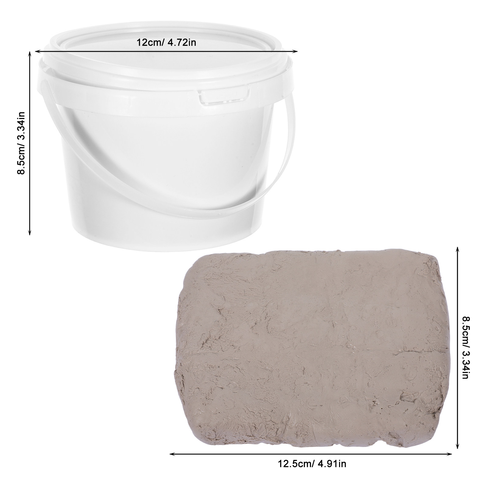 ชุดดินเหนียวแห้งเองสีขาวสำหรับ - Art Craft Clay บทวิจารณ์และราคา