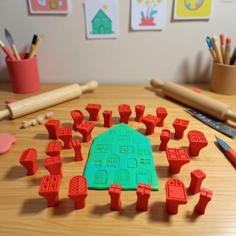 ชุดแสตมป์ดินเหนียวและอุปกรณ์ปั - Art Craft Clay บทวิจารณ์และราคา