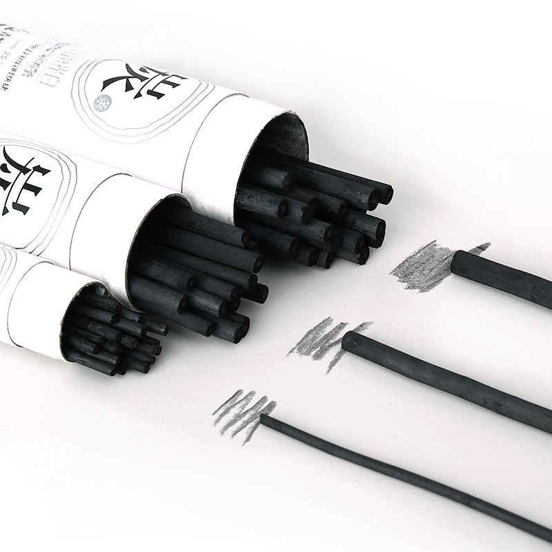 25PCS Vine Charcoal Sticks, Wi - Sketching Charcoal Set บทวิจารณ์และราคา
