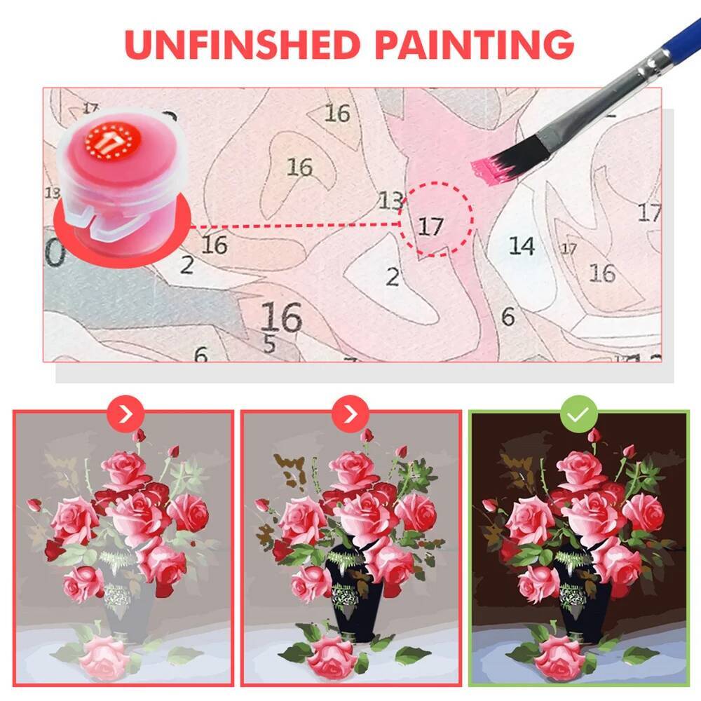ชุดระบายสีตามตัวเลข 1 ชิ้น ขนา - Art And Craft Autumn บทวิจารณ์และราคา