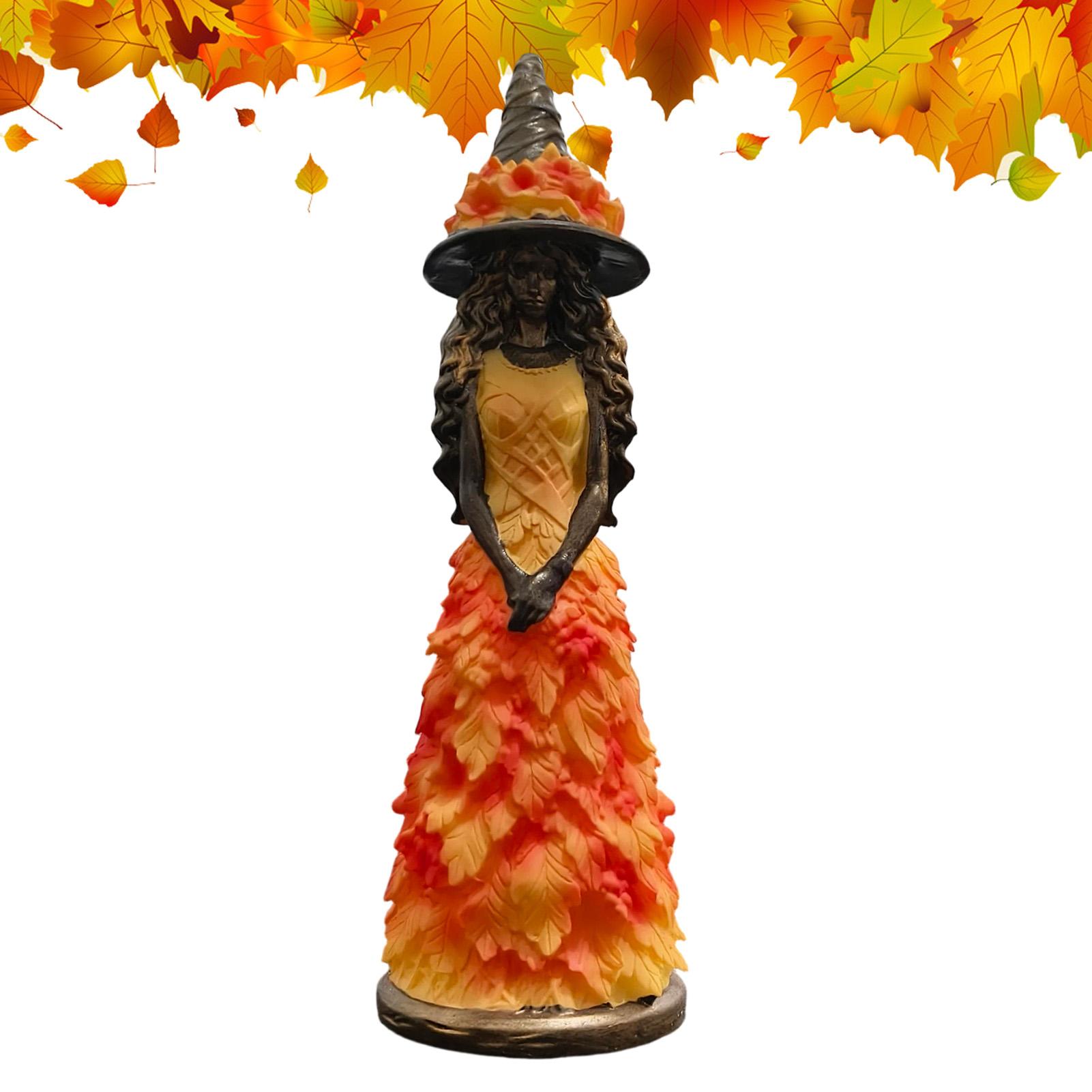 รูปปั้นแม่มด ตกแต่งฮาโลวีน สไต - Art And Craft Autumn บทวิจารณ์และราคา