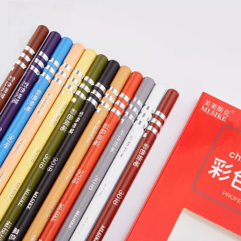 ดินสอสีชาร์โคล MLSIKE 6/12/24  - Sketching Charcoal Set บทวิจารณ์และราคา