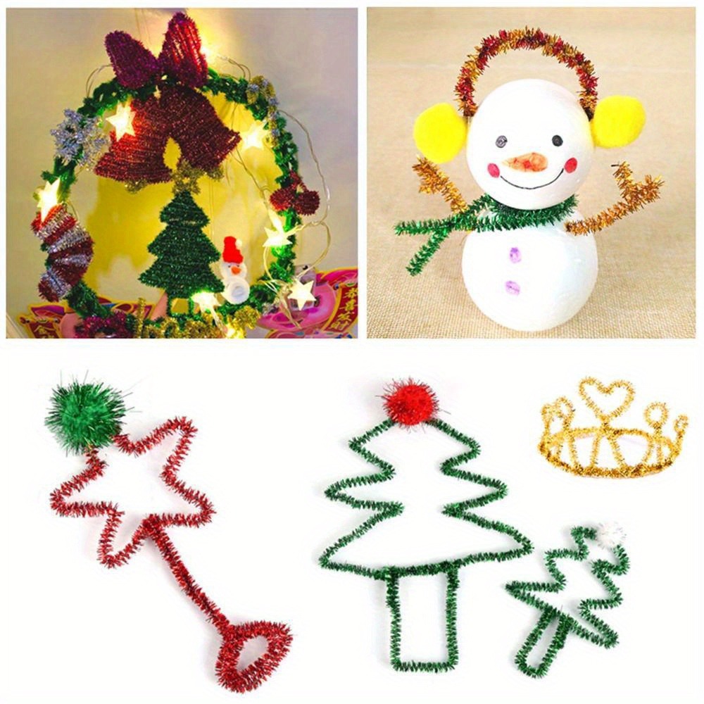 100 ชิ้น ลวดตกแต่งแบบมีประกาย  - Art Craft House Making บทวิจารณ์และราคา