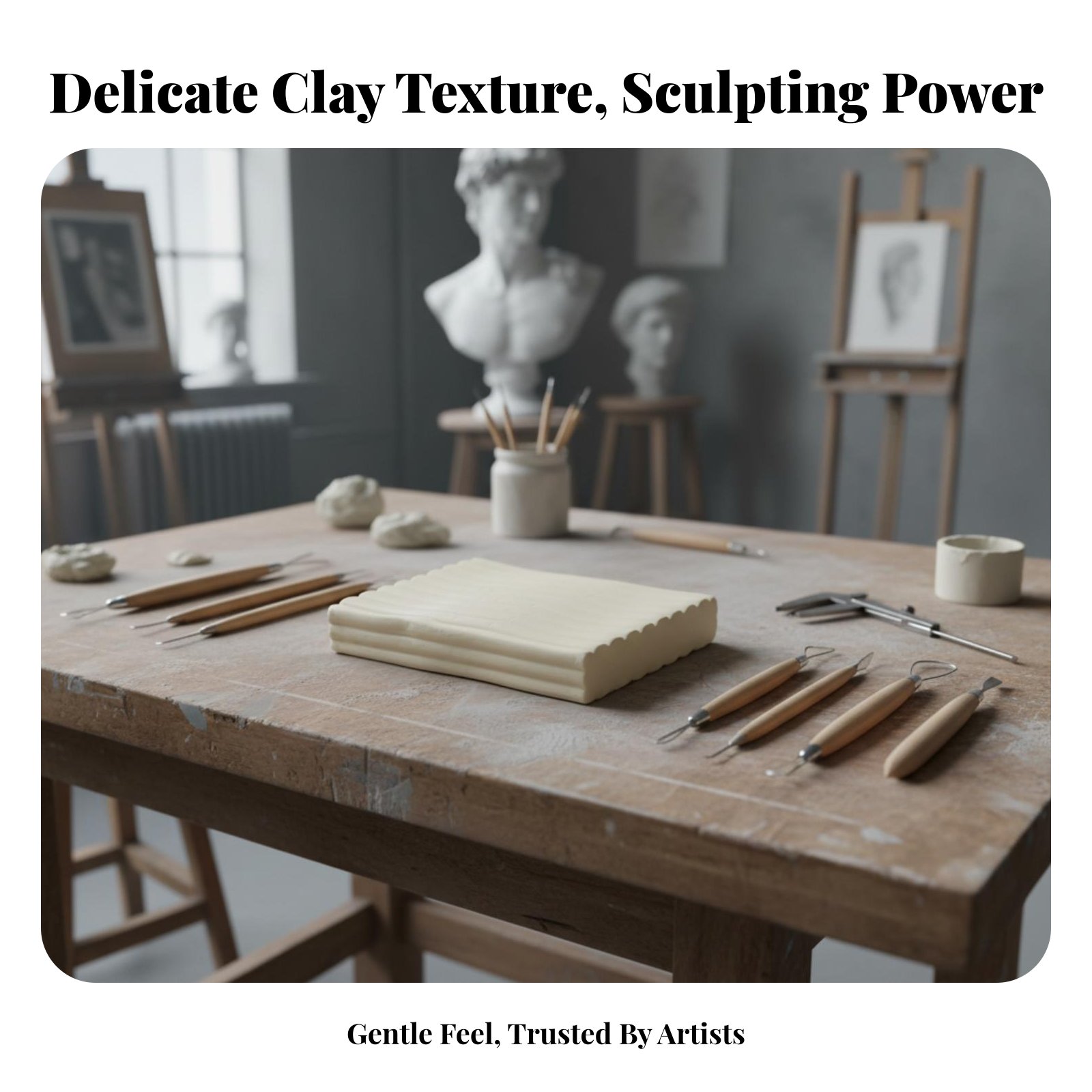 ดินเหนียวแบบไม่แข็งตัว ใช้ซ้ำไ - Art Craft Clay บทวิจารณ์และราคา