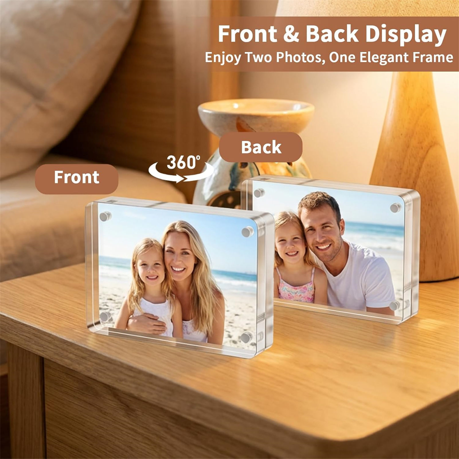 กรอบรูปอะคริลิคแม่เหล็ก ขนาด 2 - Art Craft Display บทวิจารณ์และราคา