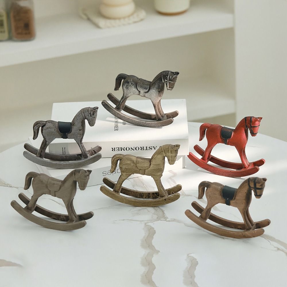 ม้าโยกไม้ งานฝีมือไม้ ดีไซน์สร - Art Craft Horse บทวิจารณ์และราคา