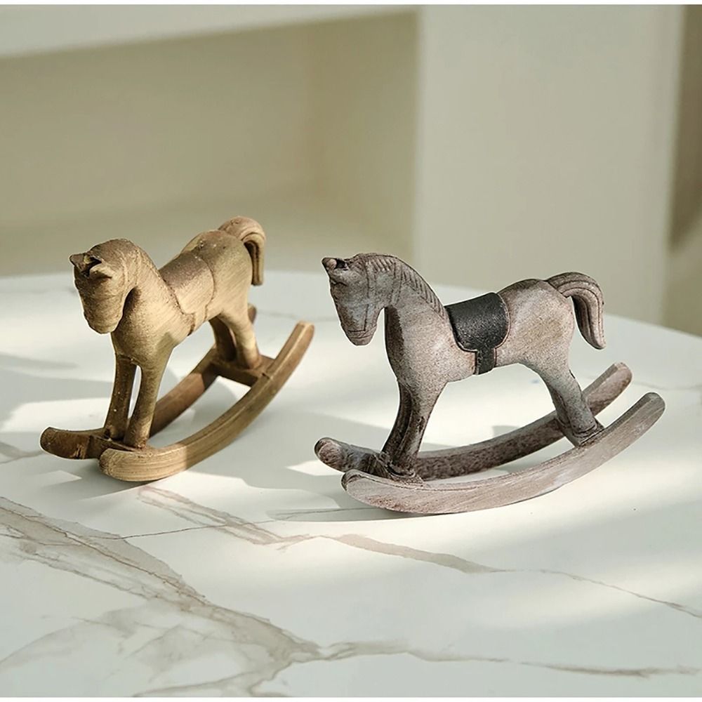 ม้าโยกไม้ งานฝีมือไม้ ดีไซน์สร - Art Craft Horse บทวิจารณ์และราคา