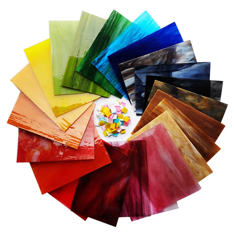 กระเบื้องโมเสคแก้วสี่เหลี่ยมขน - Art Craft Hobbies บทวิจารณ์และราคา