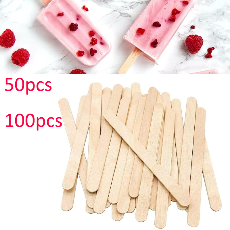    ไม้ไอศกรีม 50/100 ชิ้น ทำจ - Art Craft Ice Cream บทวิจารณ์และราคา