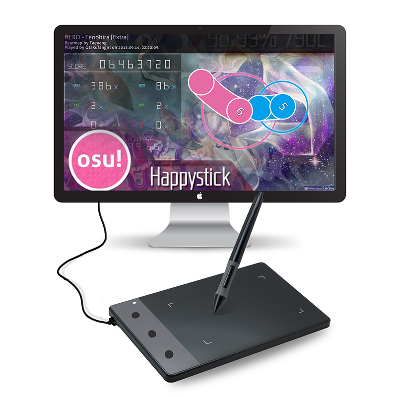 ใหม่ HUION H420กราฟิกแท็บเล็ต4 - Art Craft Online บทวิจารณ์และราคา